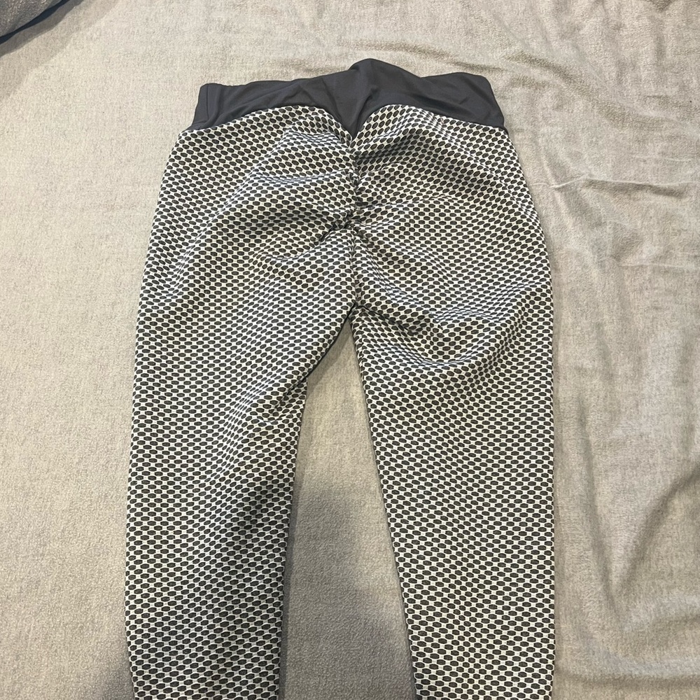 Slide leggings honeycomb lifting leggings